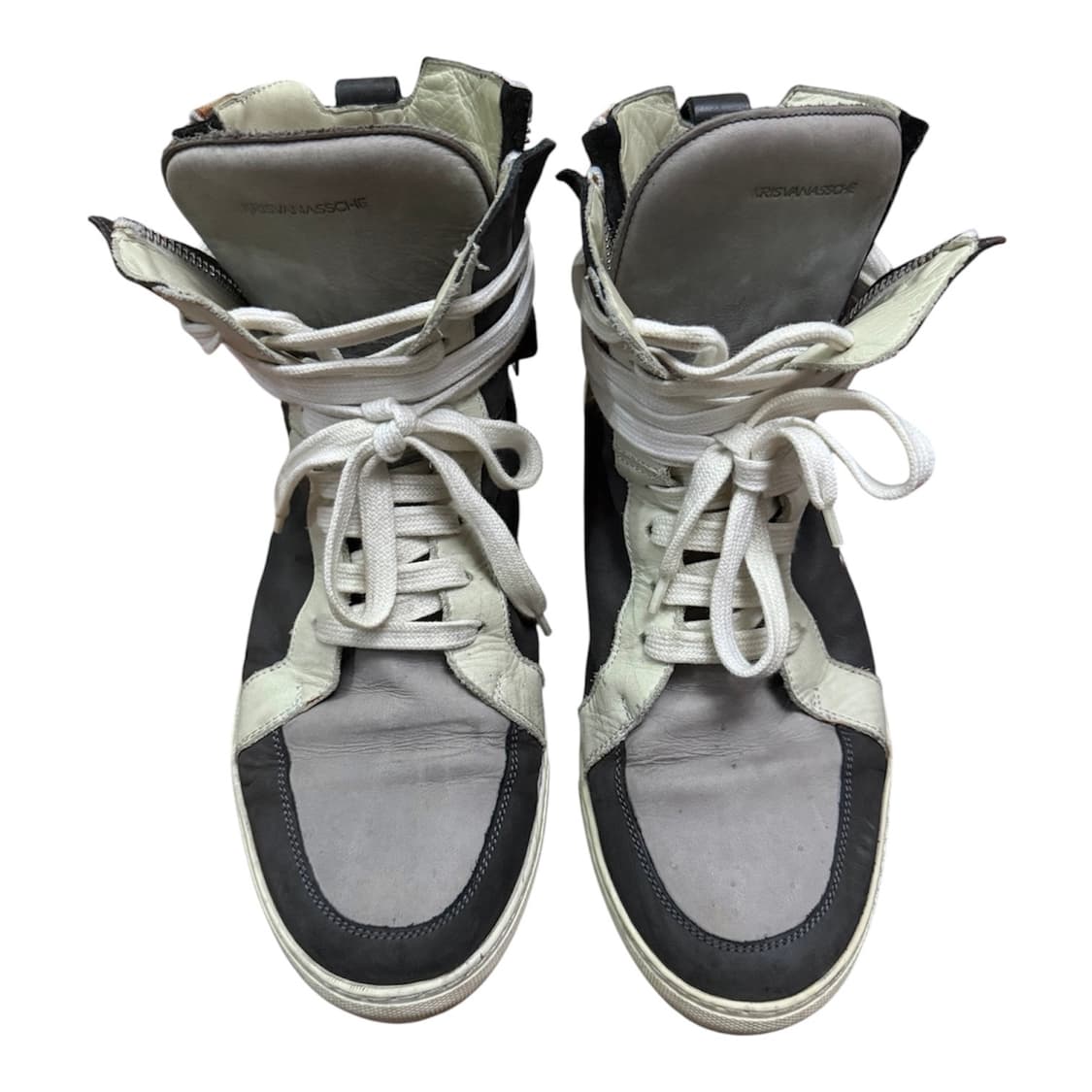 Kris van assche multi lace high top 상품이미지2