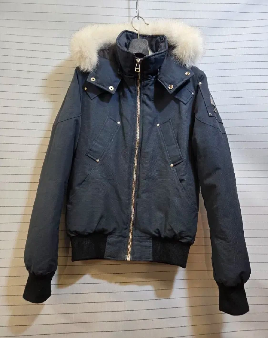 무스너클발리스틱 패딩 블랙 남성 점퍼 상품이미지1