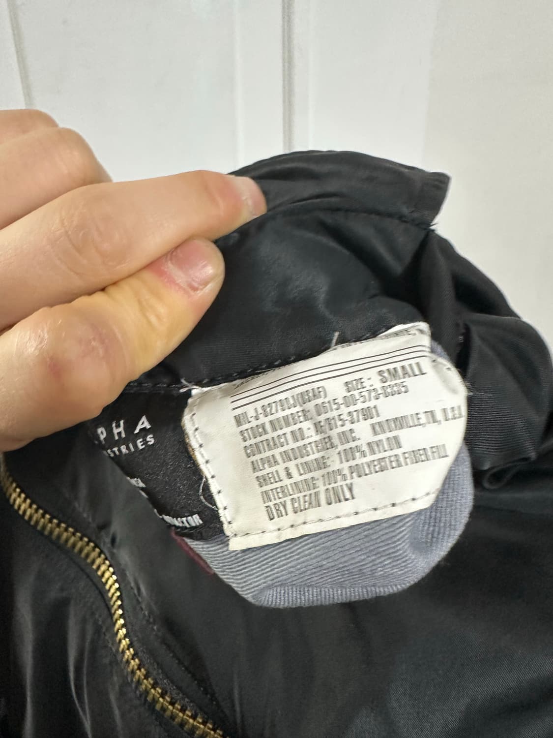 알파인더스트리 MA-1 상품이미지4