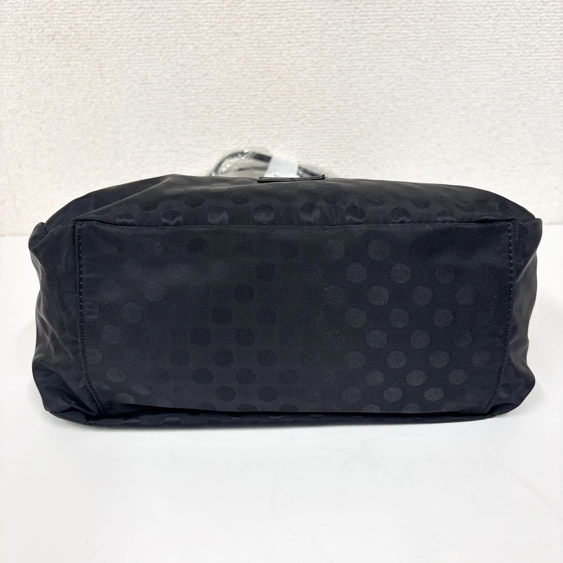 요지야마모토 이삭 도트패턴 나일론 토트 숄더백 상품이미지6