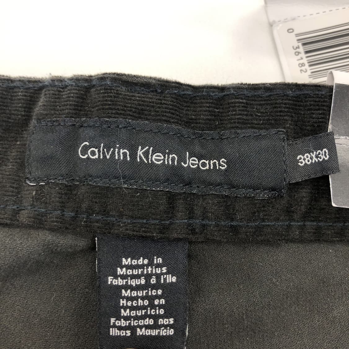 ck 캘빈클라인(새상품) 코듀로이 스트레이트팬츠 38 인치 상품이미지6