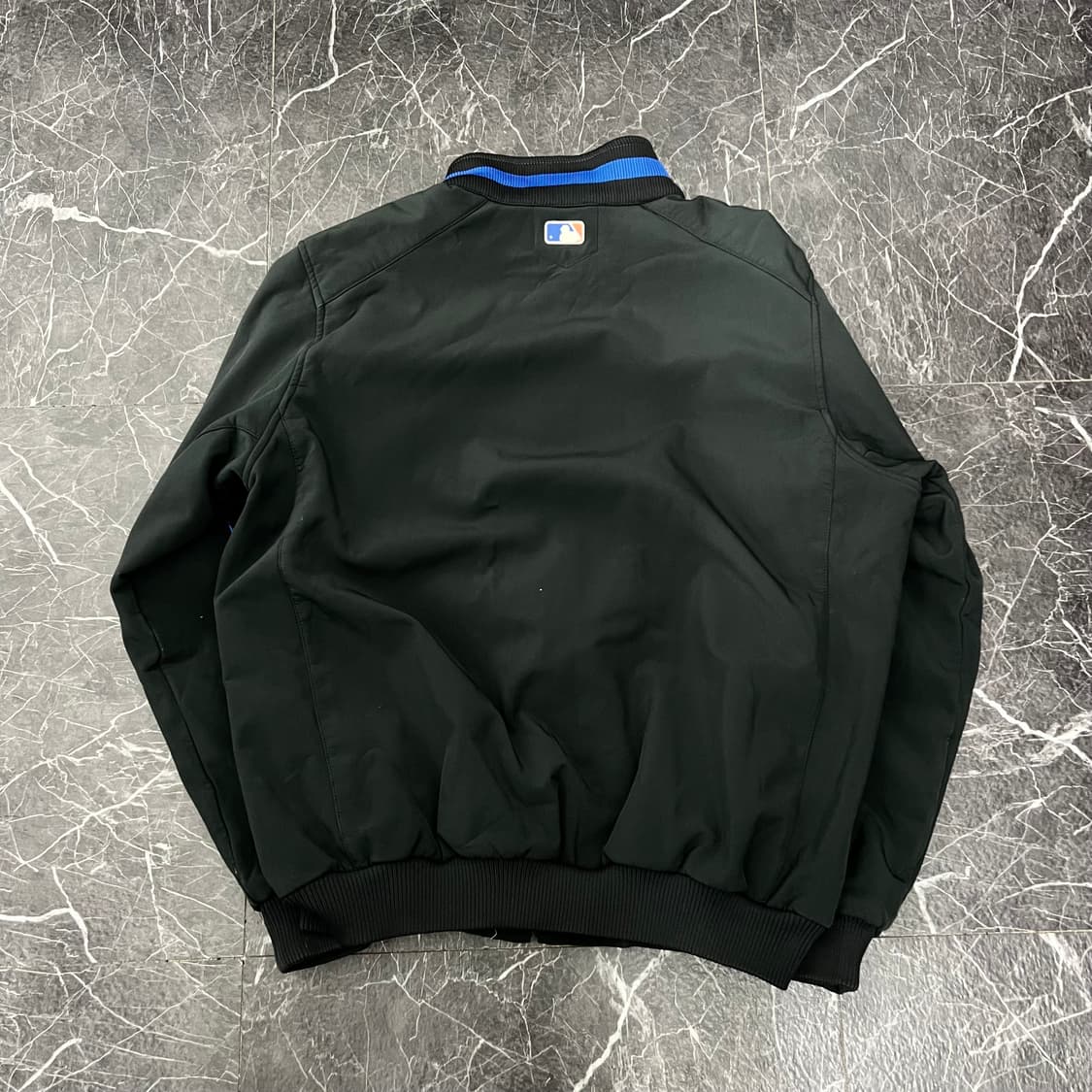 마제스틱 오버사이즈 뉴욕 메츠 스타디움 바시티 자켓 상품이미지3