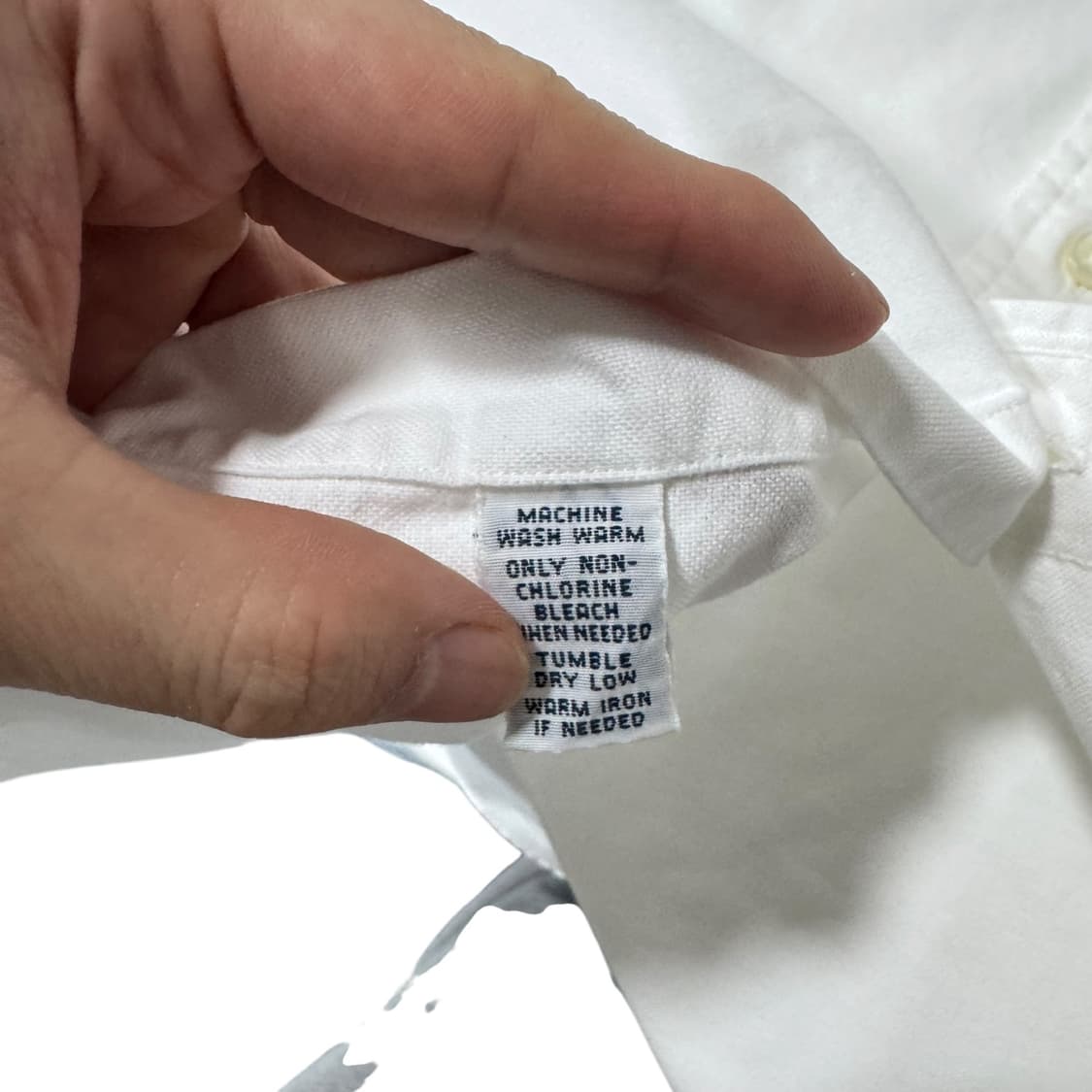 폴로 랄프로렌 빅포니 옥스퍼드 화이트 셔츠 상품이미지7