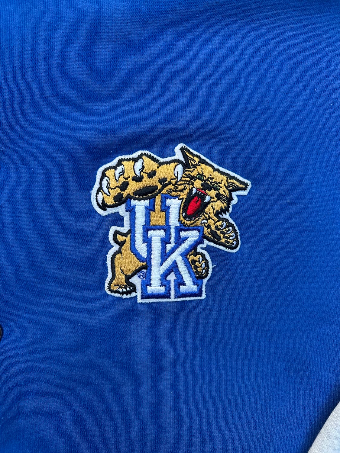 90s 빈티지 마제스틱 켄터키 대학교 스웻 바시티 자켓 상품이미지2