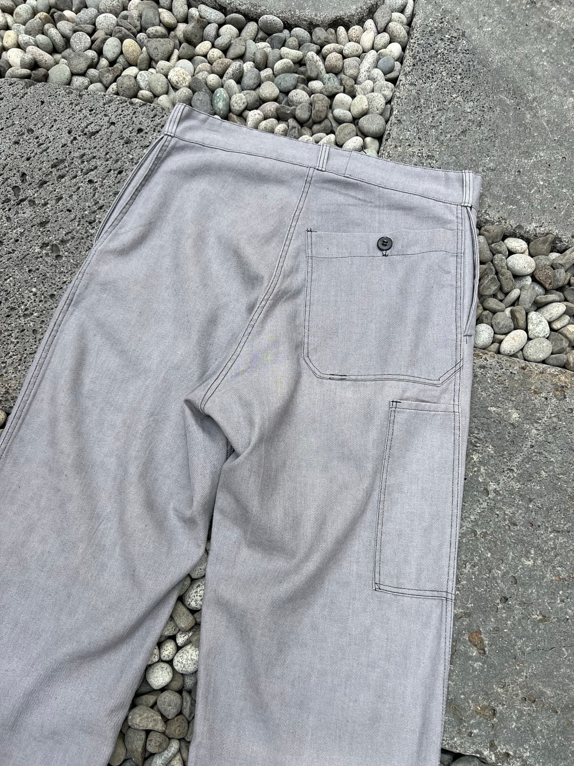 (31인치) OLD VINTAGE EURO GREY 빈티지워크팬츠 상품이미지10