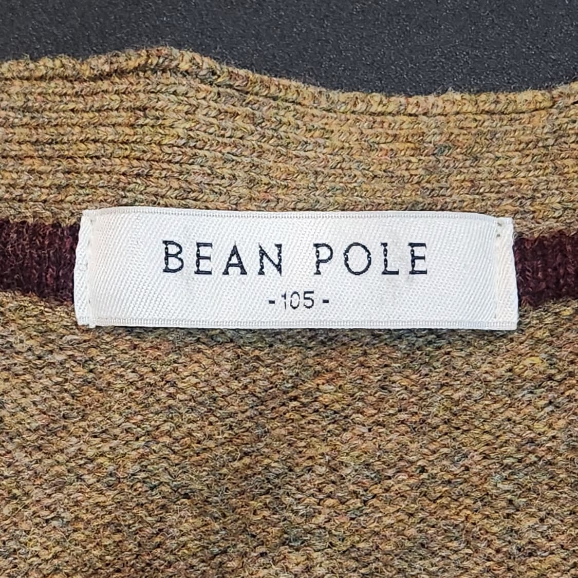 빈폴 아가일 니트 조끼 베스트 (105) 상품이미지3