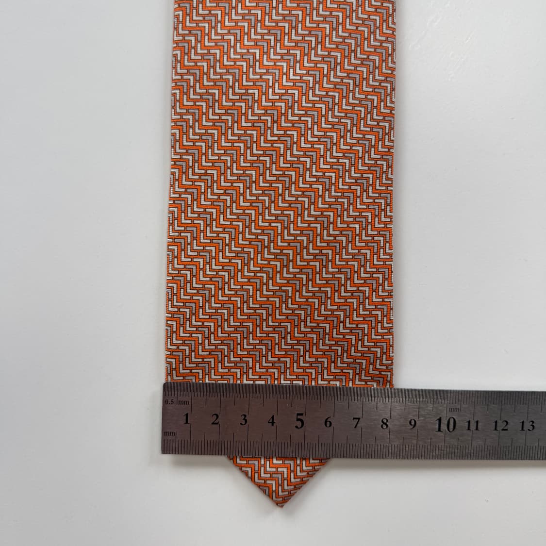 신형 에르메스 명품 정품넥타이(HERMES) 8.1cm 상품이미지7