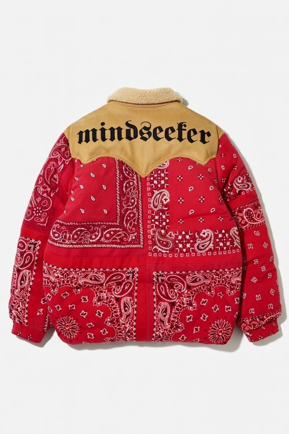 로키마운틴페더베드 x 마인드시커 반다나 웨스턴 패딩 상품이미지1