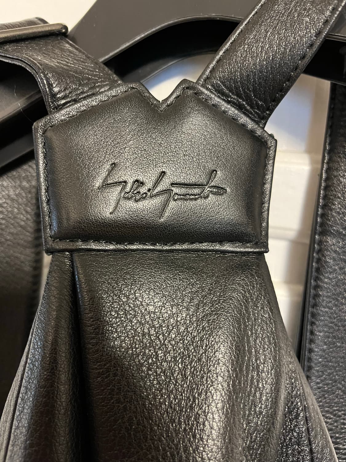 요지 야마모토 Y 숄더백 (black) 상품이미지2