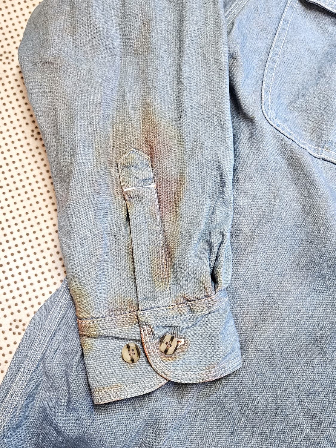 칼하트 리워크 데님 플란넬 라이너 셔츠 자켓 상품이미지4