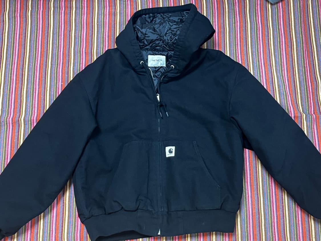 (W)칼하트 WIP 블랙 OG 액티브 자켓 - M사이즈 상품이미지2