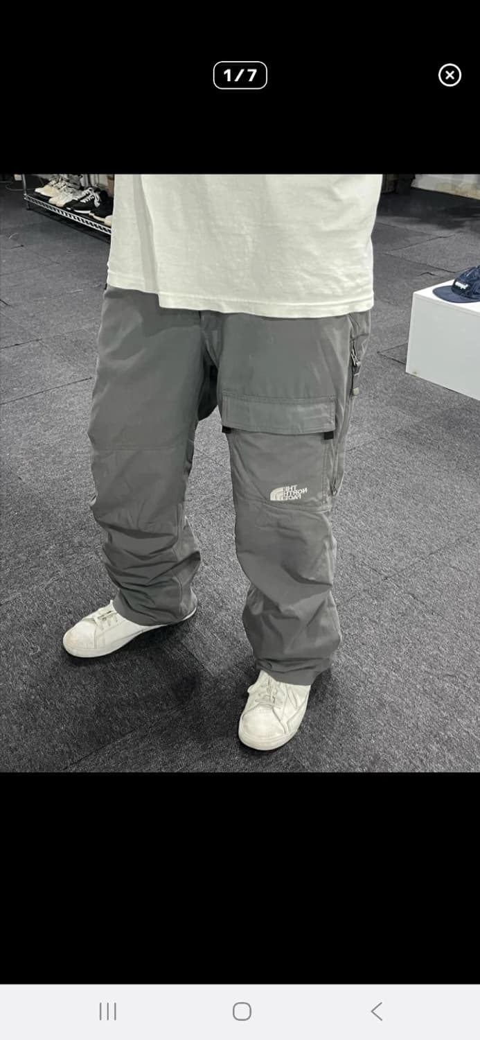 노스페이스 하이벤트 나일론 스키 보드복 고프코어 팬츠 2XL 상품이미지2