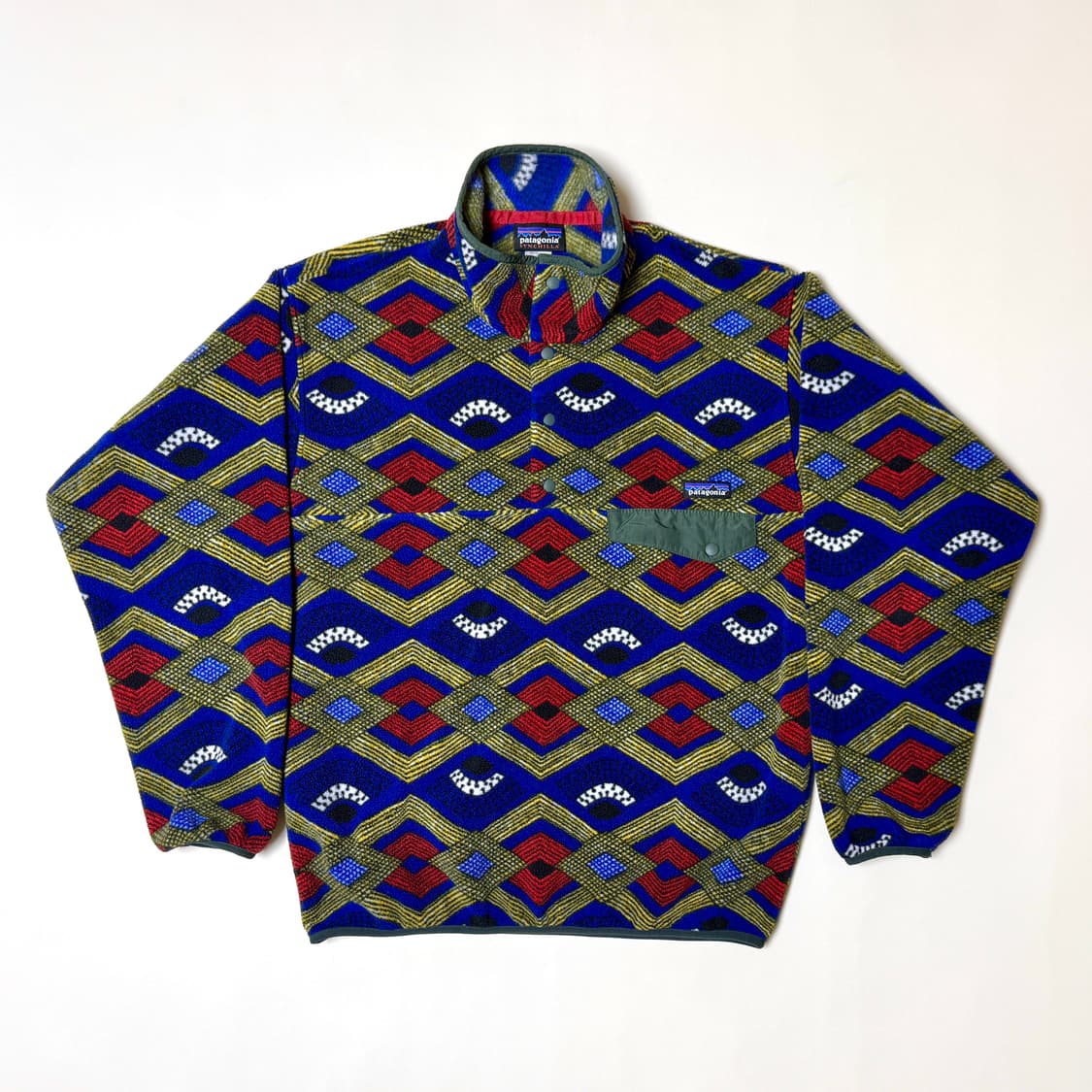[M] 파타고니아 신칠라 플리스 후리스 아즈텍 패턴 상품이미지1