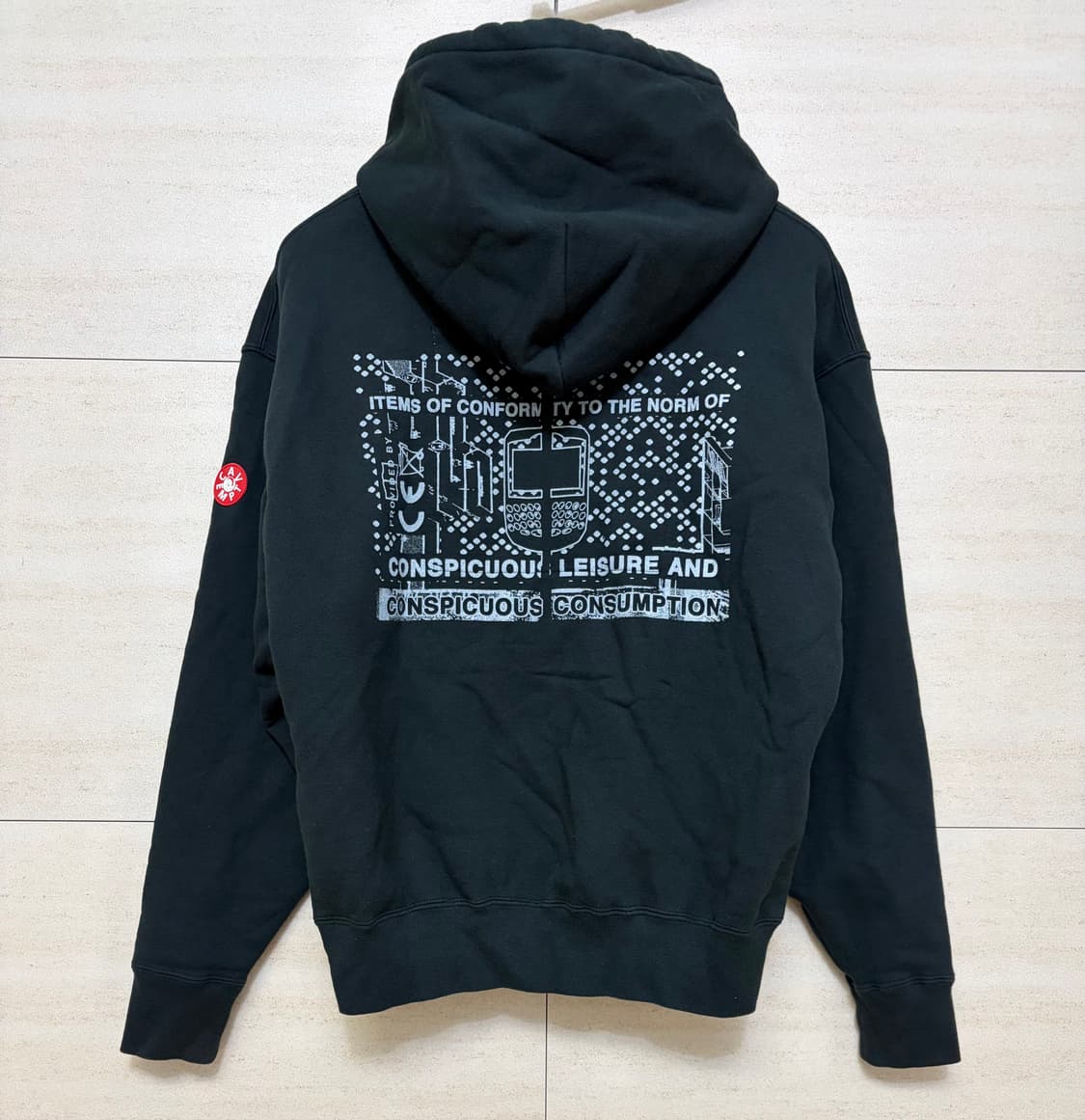 20FW 카브엠트 CONSUMPTION HEAVY HOODY M 상품이미지2