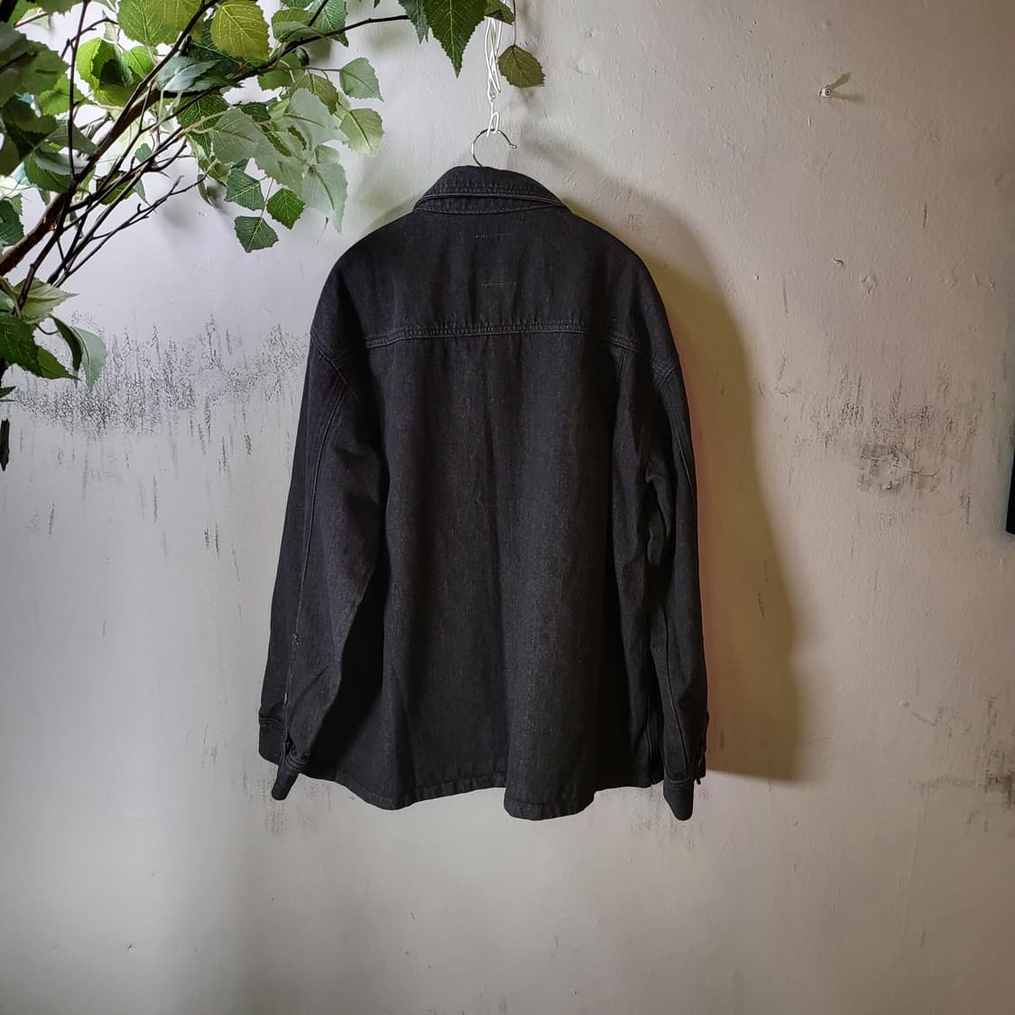 ZENSAI 데님 셔츠 자켓 (L) 상품이미지6