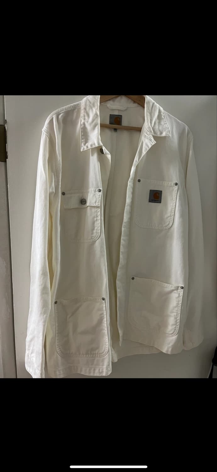 칼하트 미시건 초어 코트 화이트 색상 L 상품이미지1