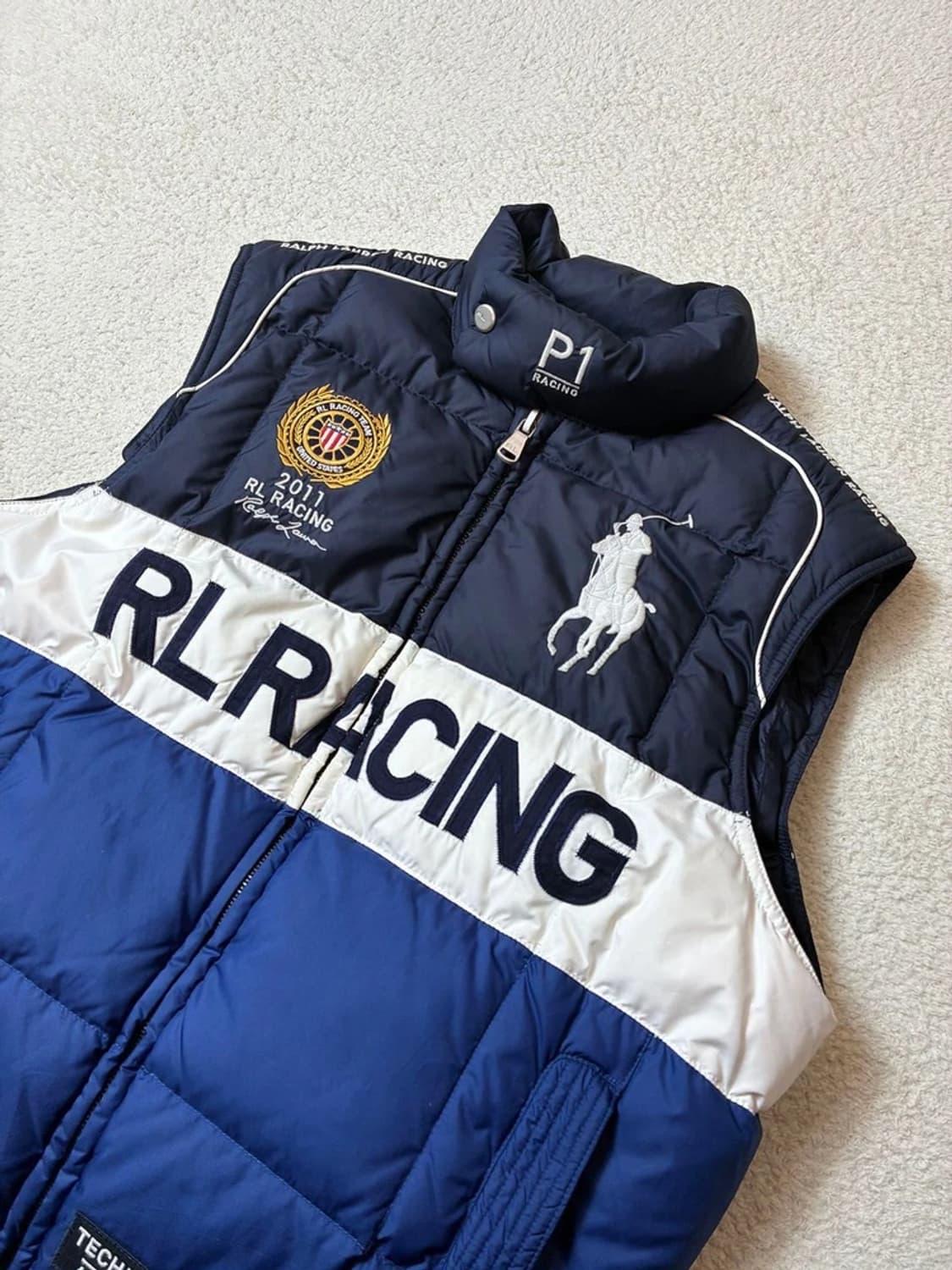 폴로 랄프로렌 10's 레이싱 덕다운 패딩 조끼 PN6846 상품이미지2
