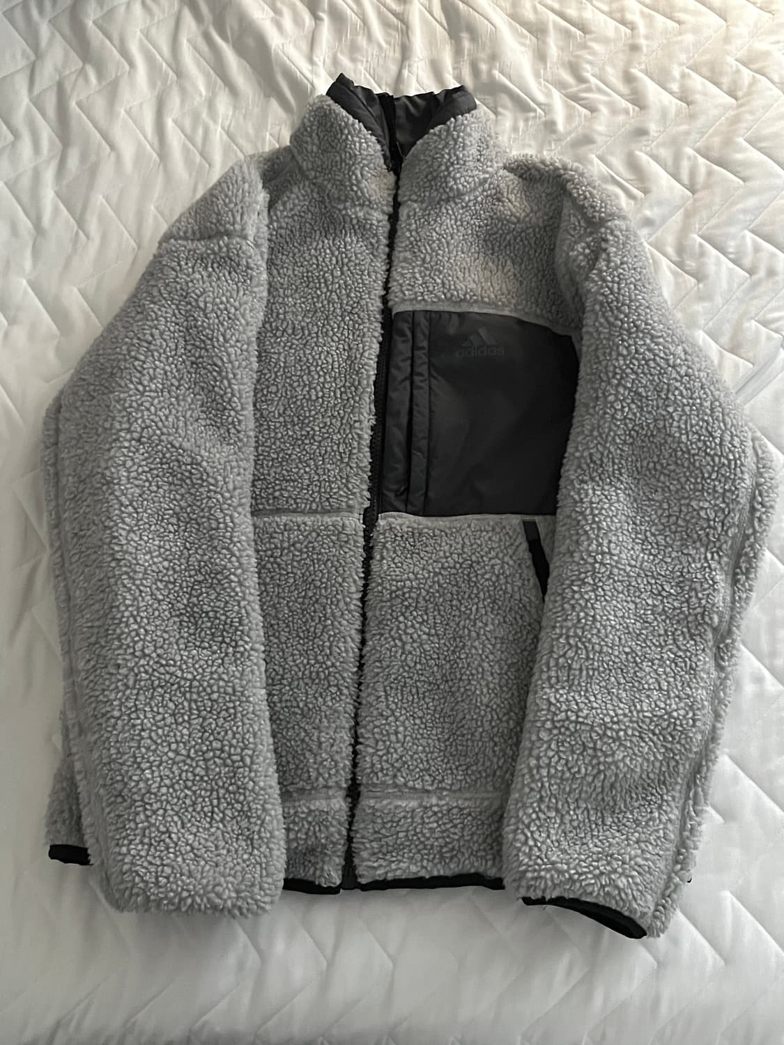 아디다스 쉐르파 리버시블 자켓 그레이 상품이미지1