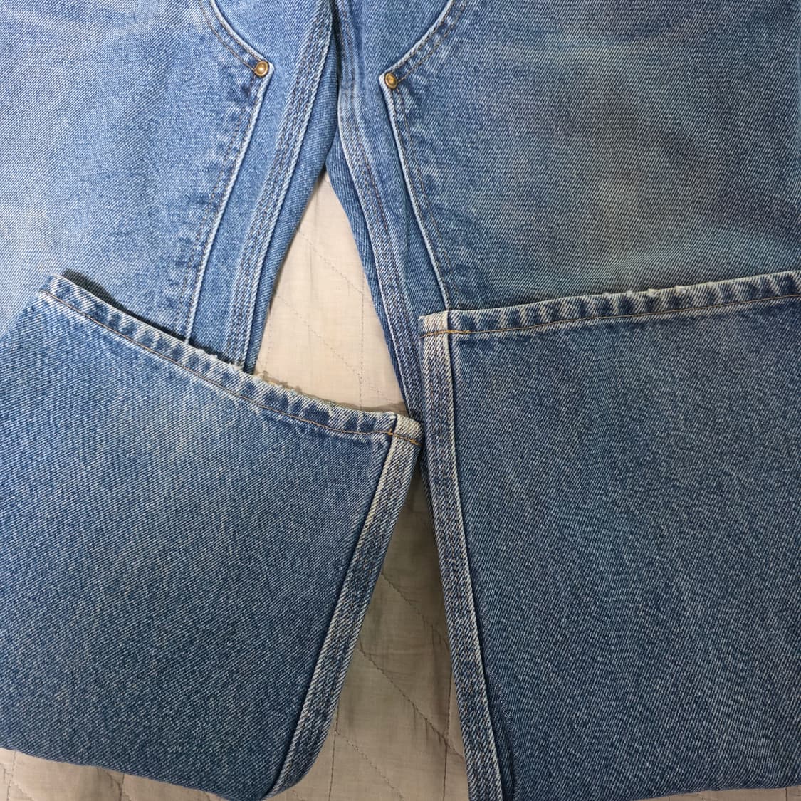 [36X30] 빈티지 칼하트 더블니 데님 릴렉스핏 B-7 상품이미지7