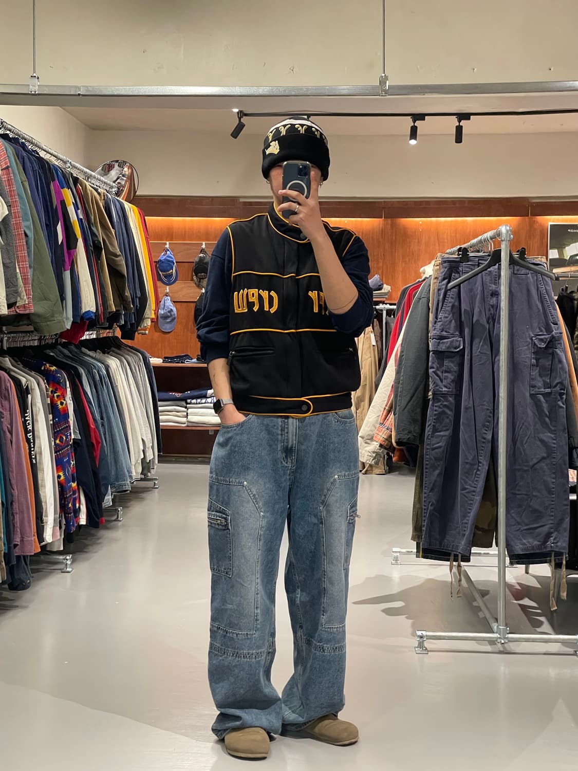 인터크루 올드스쿨 베스트 조끼   상품이미지1