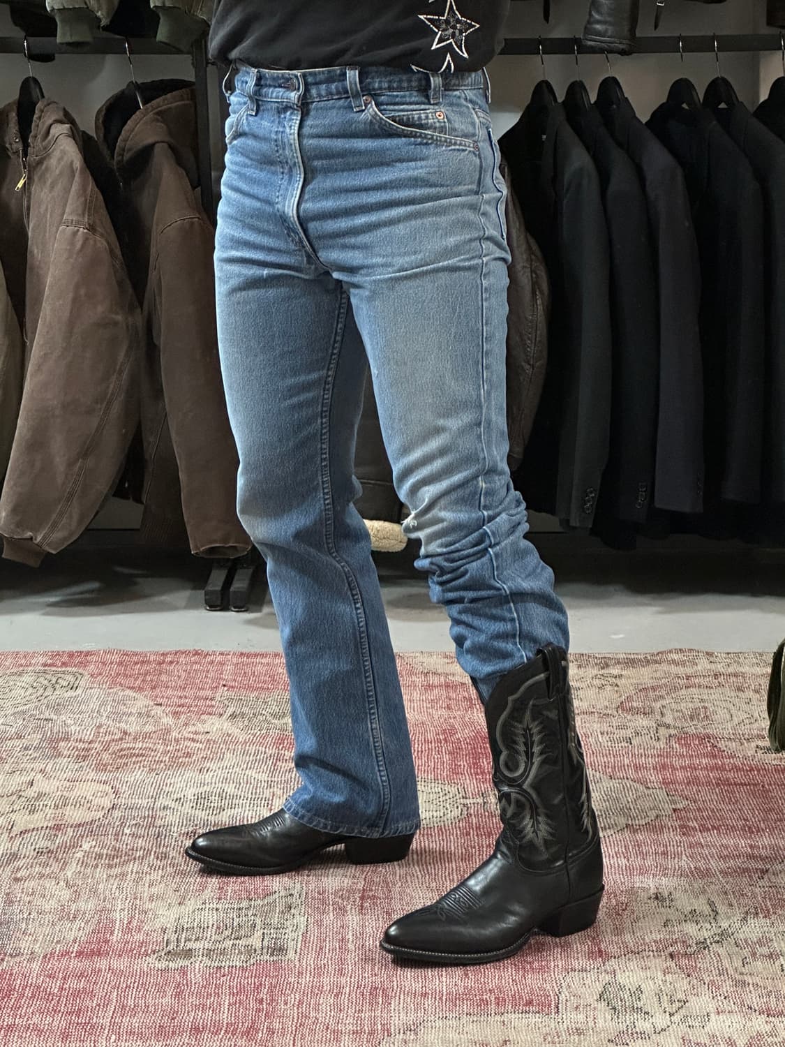 00’s USA Made 토니라마 카우보이 웨스턴 부츠 상품이미지2