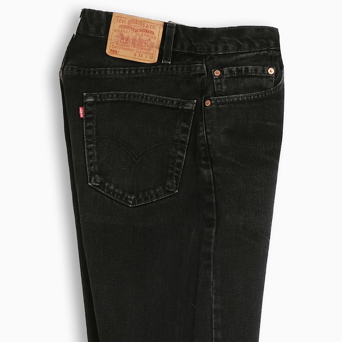 빈티지 리바이스 505 흑청 90s USA 32 인치 LV5053321 상품이미지5