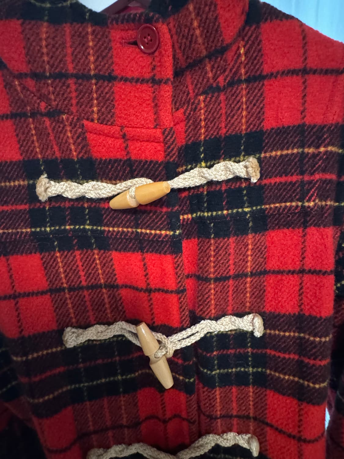 타탄 더플코트 상품이미지3