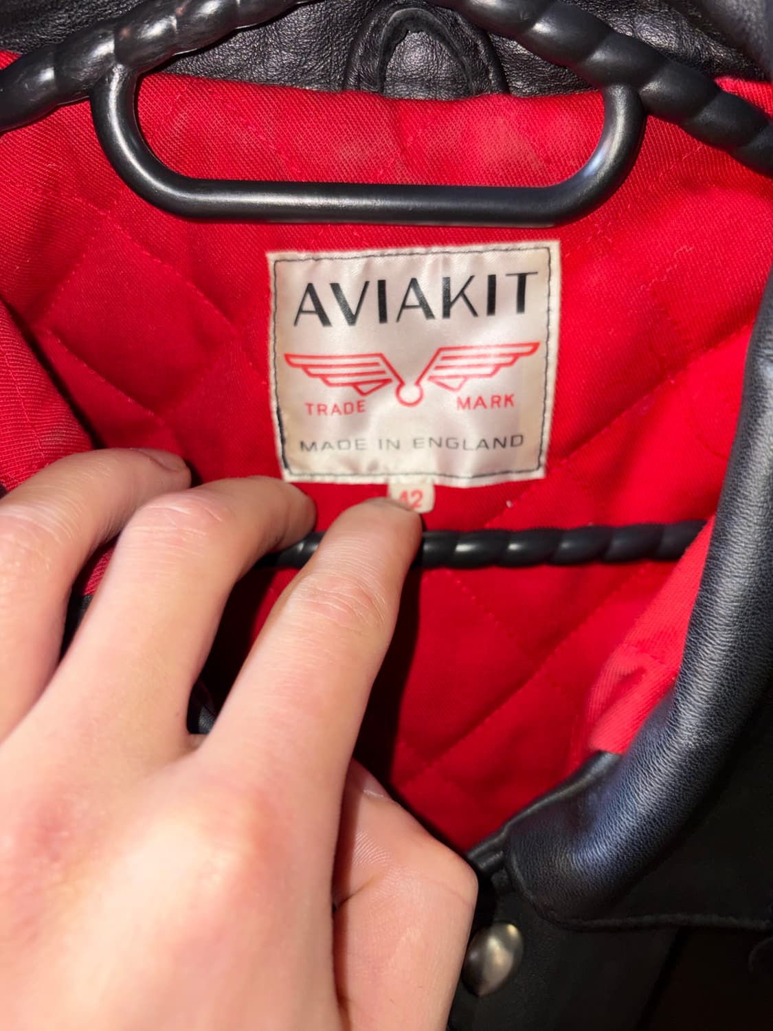 루이스레더 988 블랙 레더자켓 42 상품이미지2