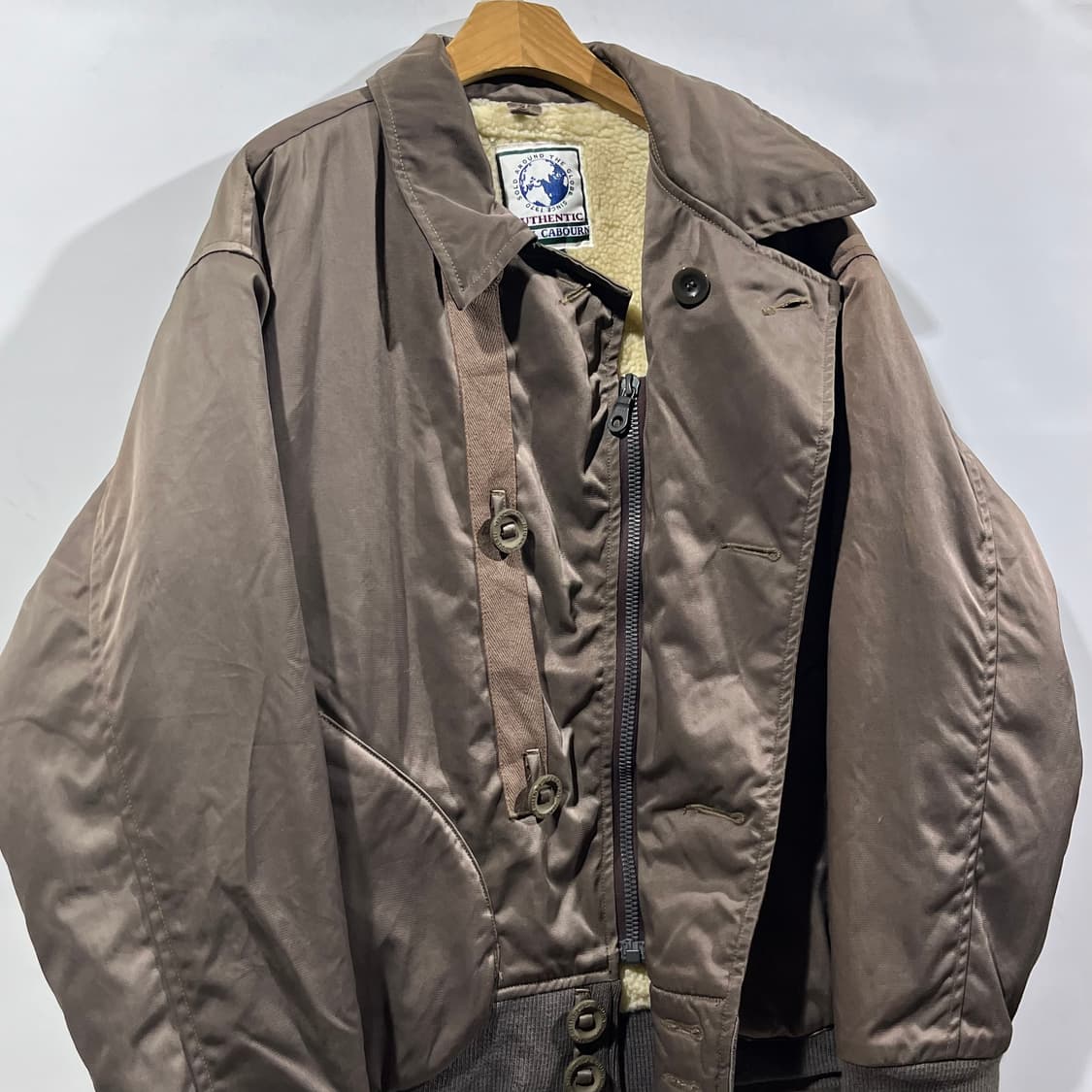 [Nigel Cabourn] 90's 나이젤카본 나일론 봄버자켓 상품이미지3