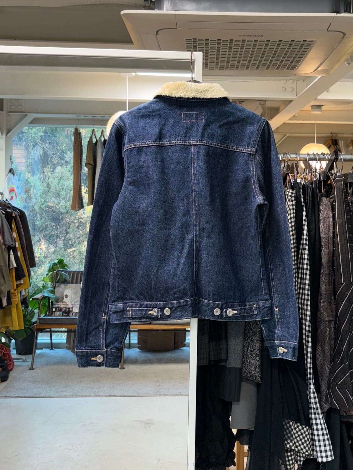 니콜 클럽 데님 쉐르파 자켓 상품이미지2