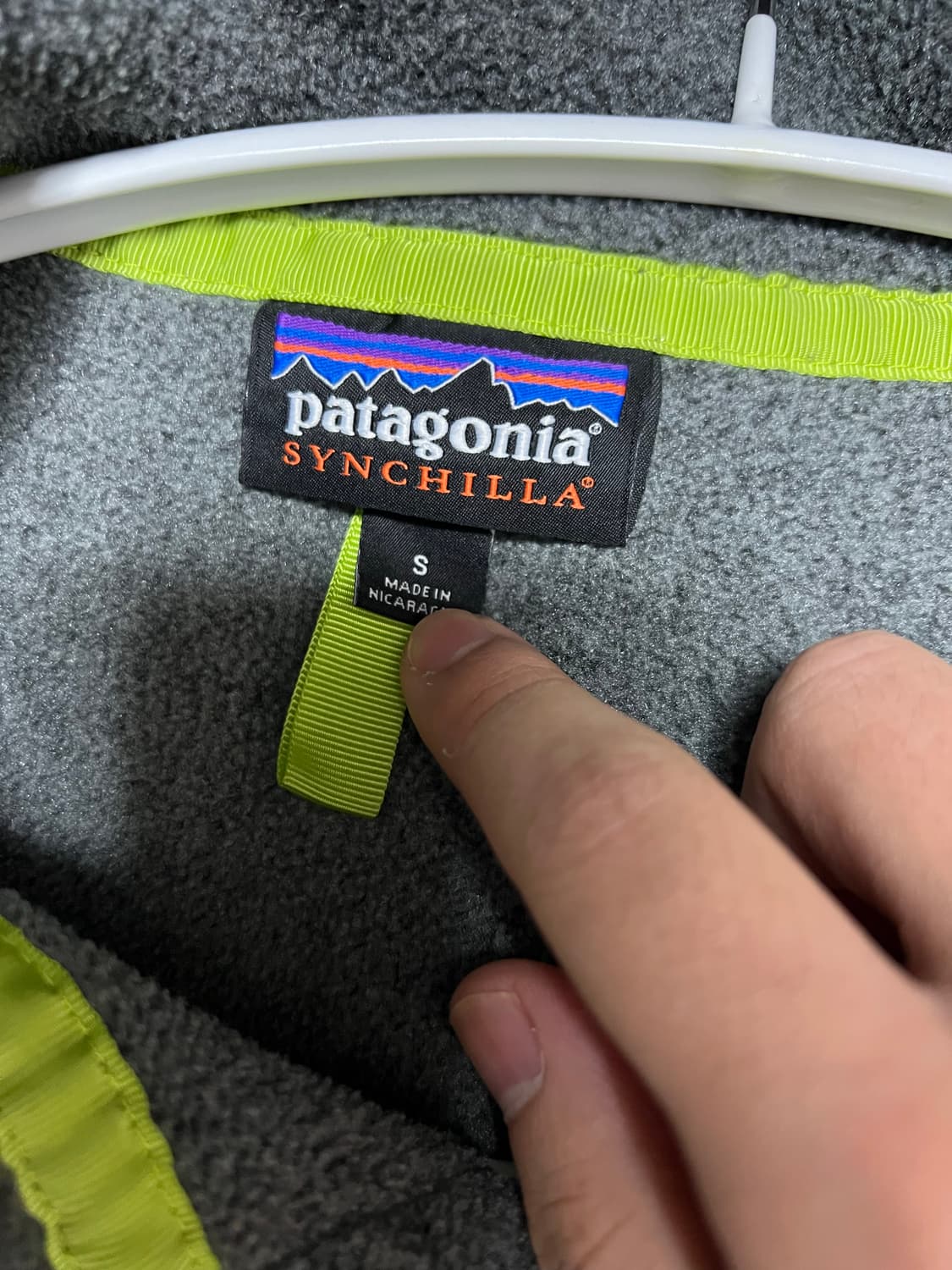 파타고니아 신칠라 플리스 스냅티 맨즈 s 상품이미지1