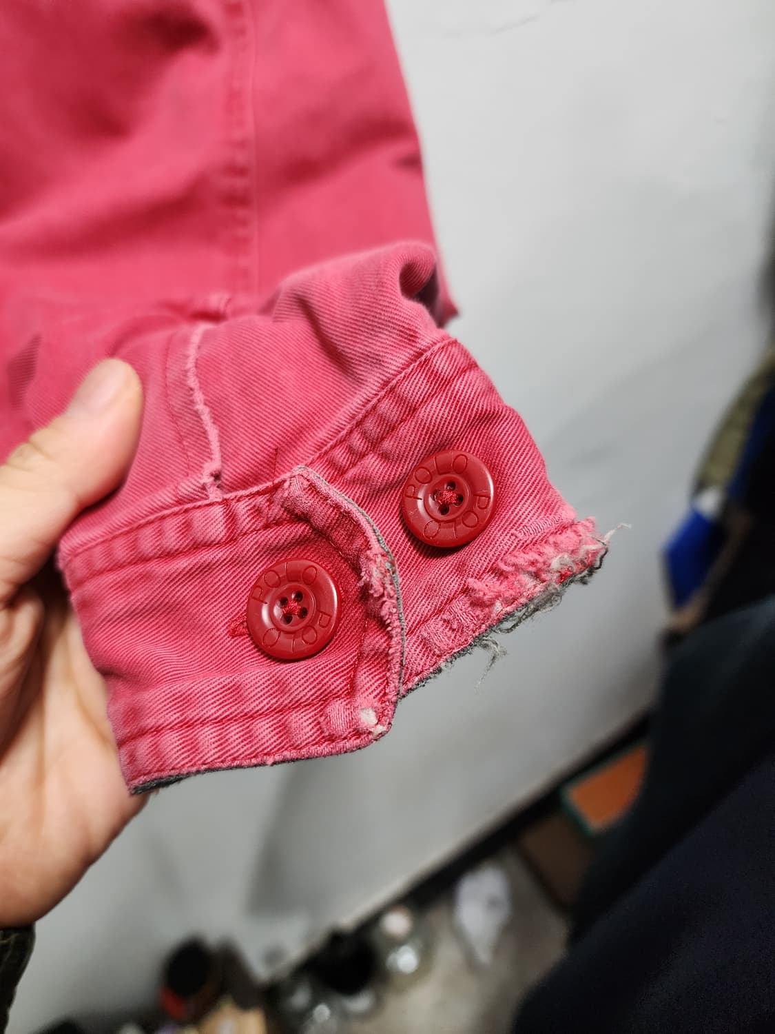 90s 폴로 빈티지 버건디 스윙톱 상품이미지3