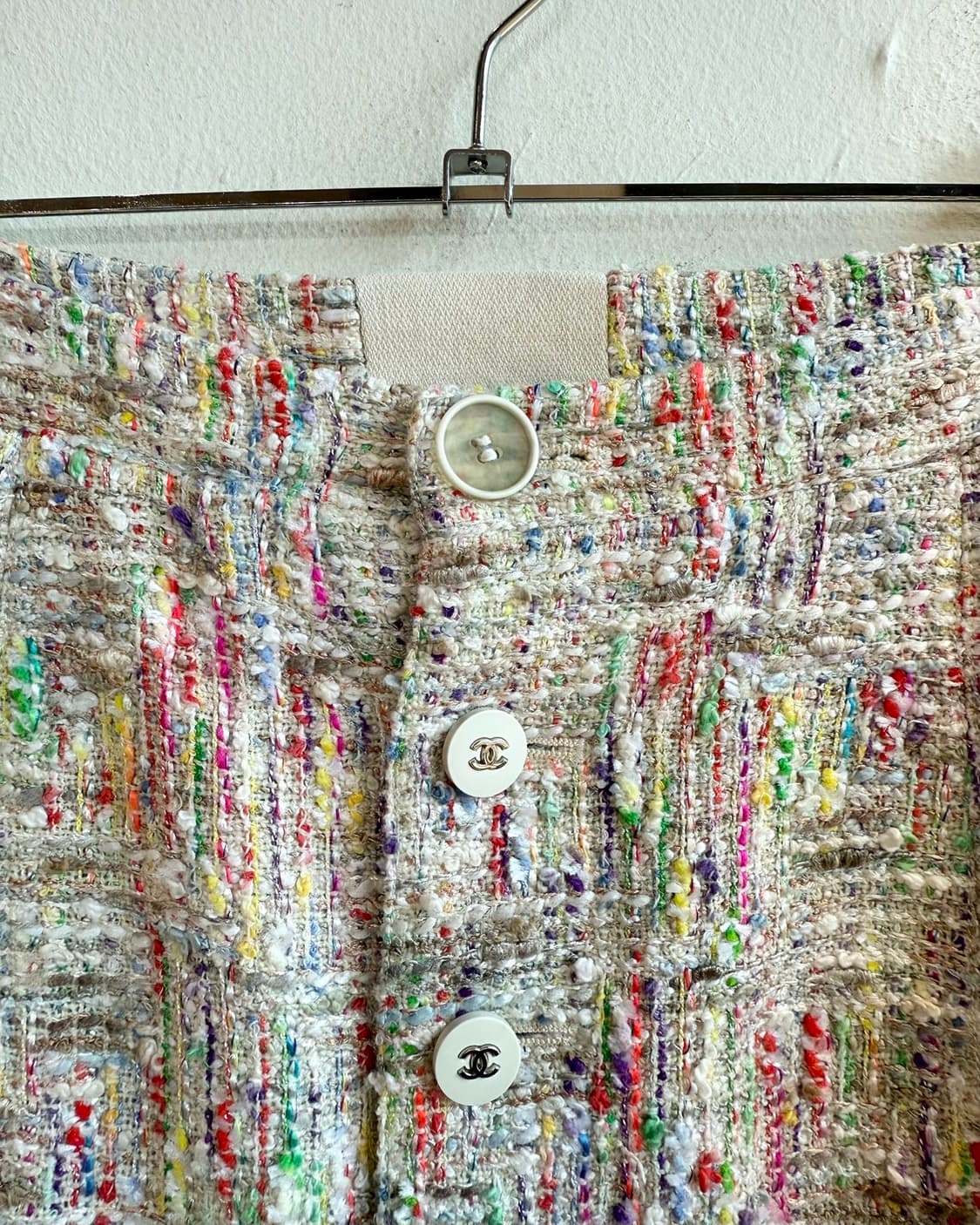 샤넬 멀티컬러 트위드 셋업  상품이미지7