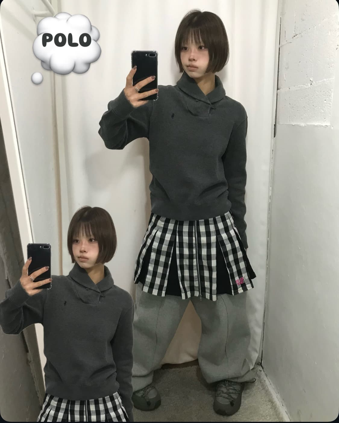 🐰폴로 랄프로렌 숄 카라 맨투맨 니트 🐰 상품이미지1