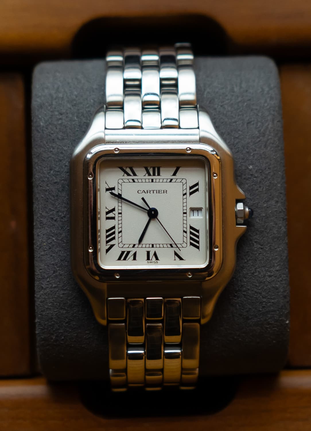 까르띠에 팬더 라지 L 스틸 시계 상품이미지1