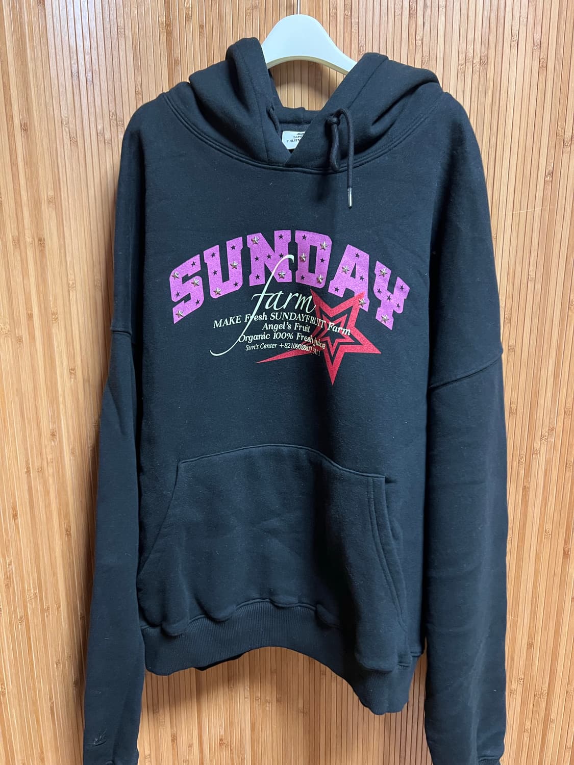 선데이 후르츠마켓 후드 L 상품이미지1