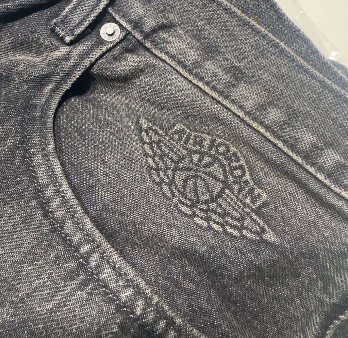 리바이스x조던 배기 진 블랙 새제품 상품이미지4