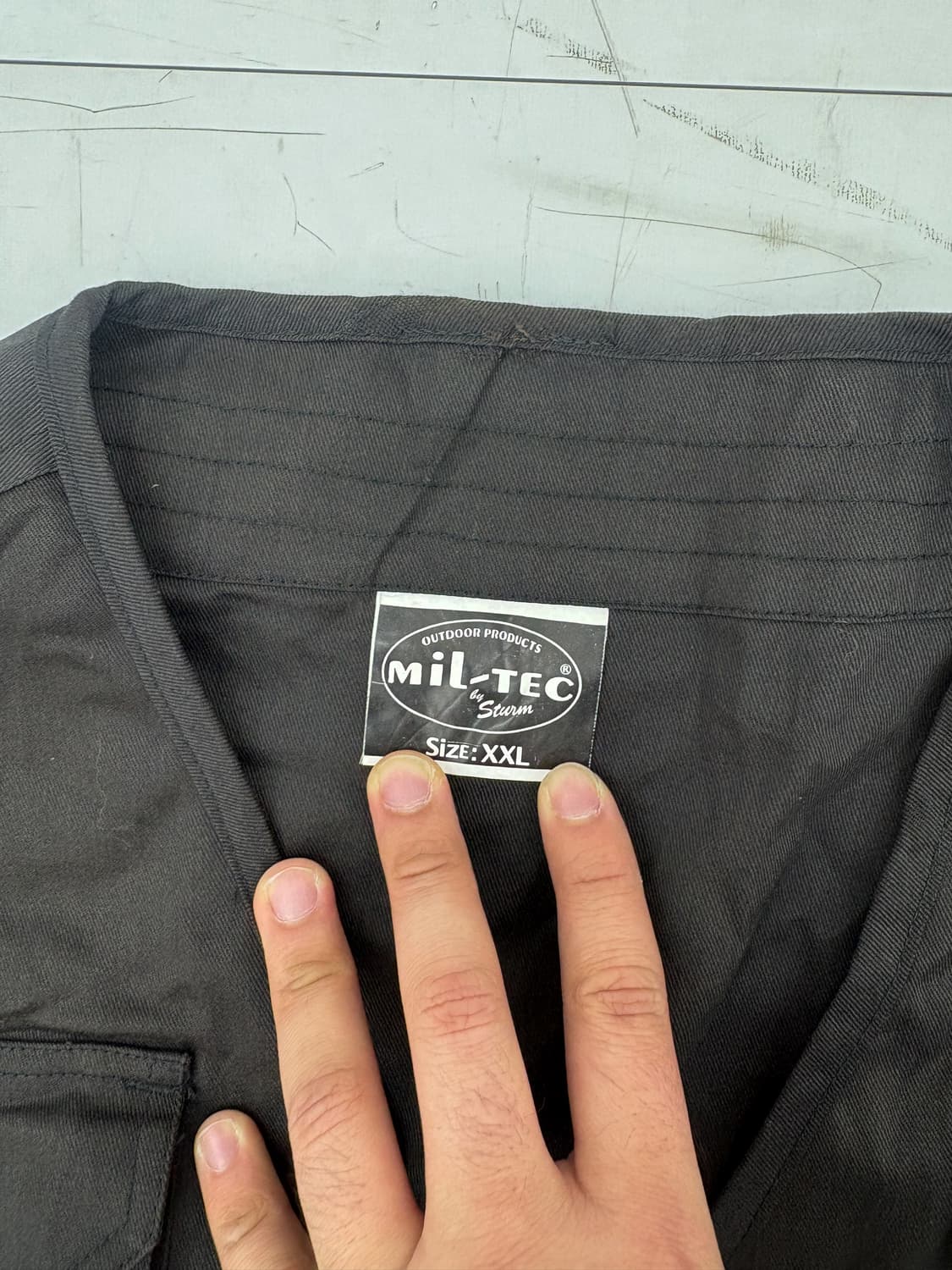 급처 빈티지 유틸리티 베스트 XXL 상품이미지3