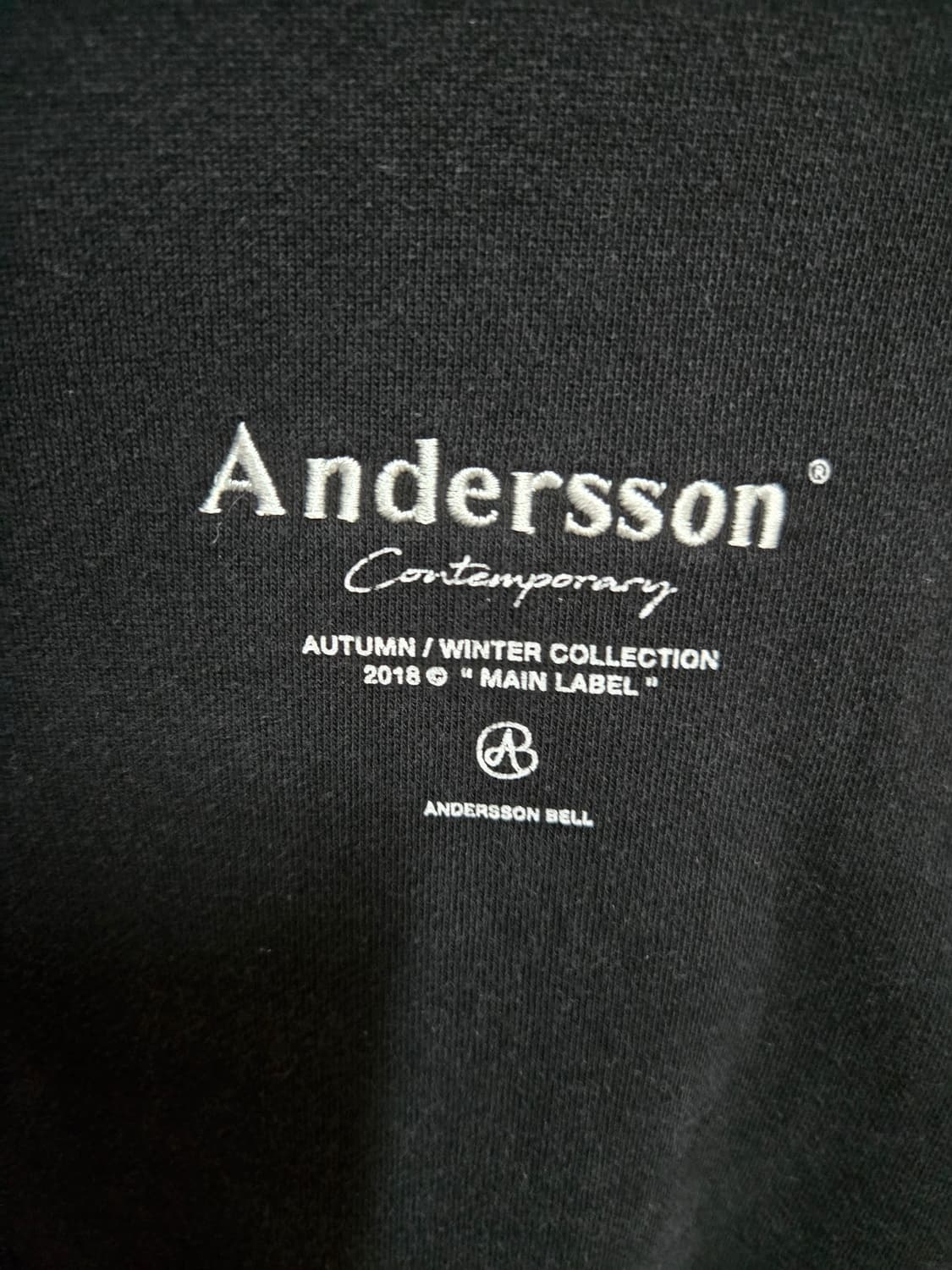 앤더슨벨 크롭 후드티 M 100 공용 상품이미지2