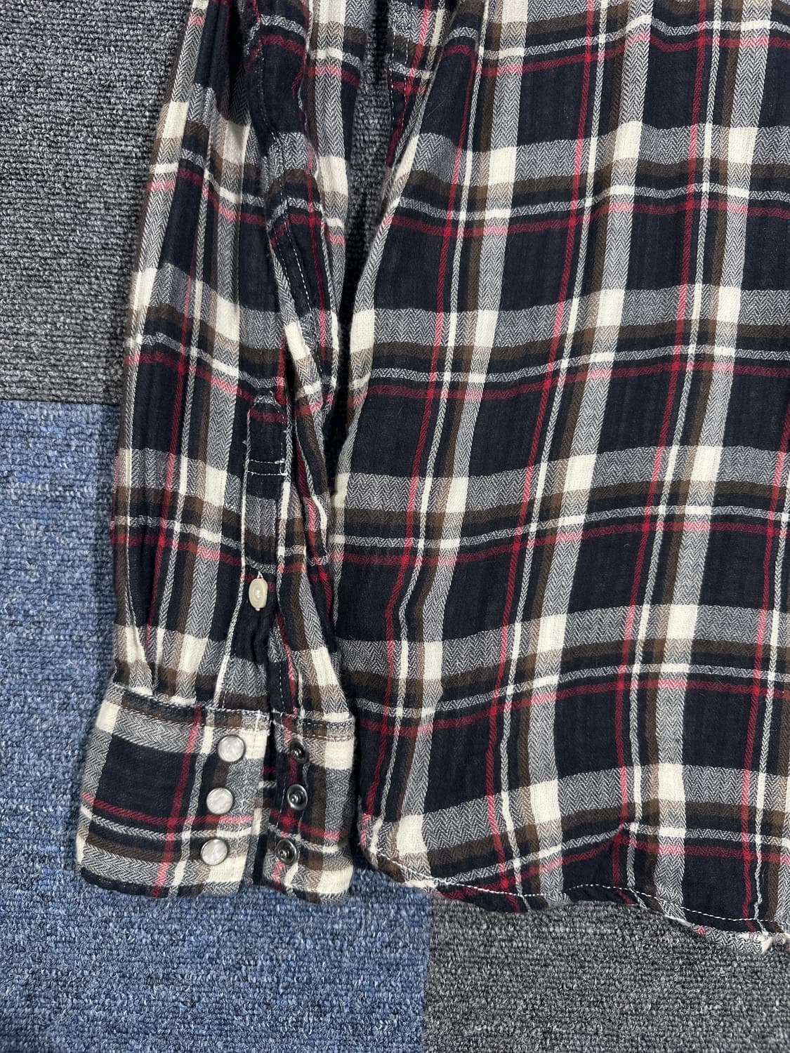 크래프트 워크 체크셔츠 상품이미지5