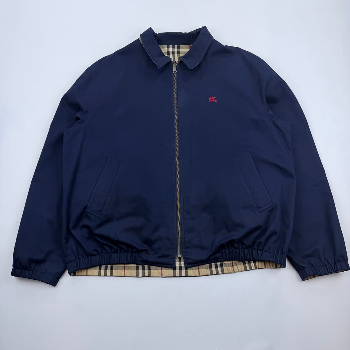 버버리 리버시블 노바체크 해링턴 자켓 상품이미지2