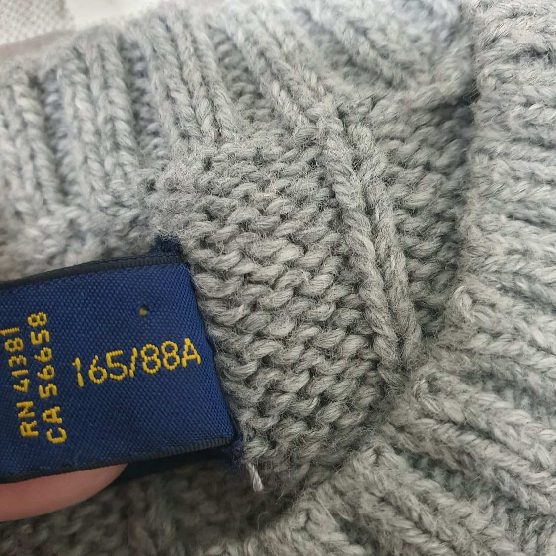 폴로 랄프로렌 케이블 면니트 남자95 상품이미지6