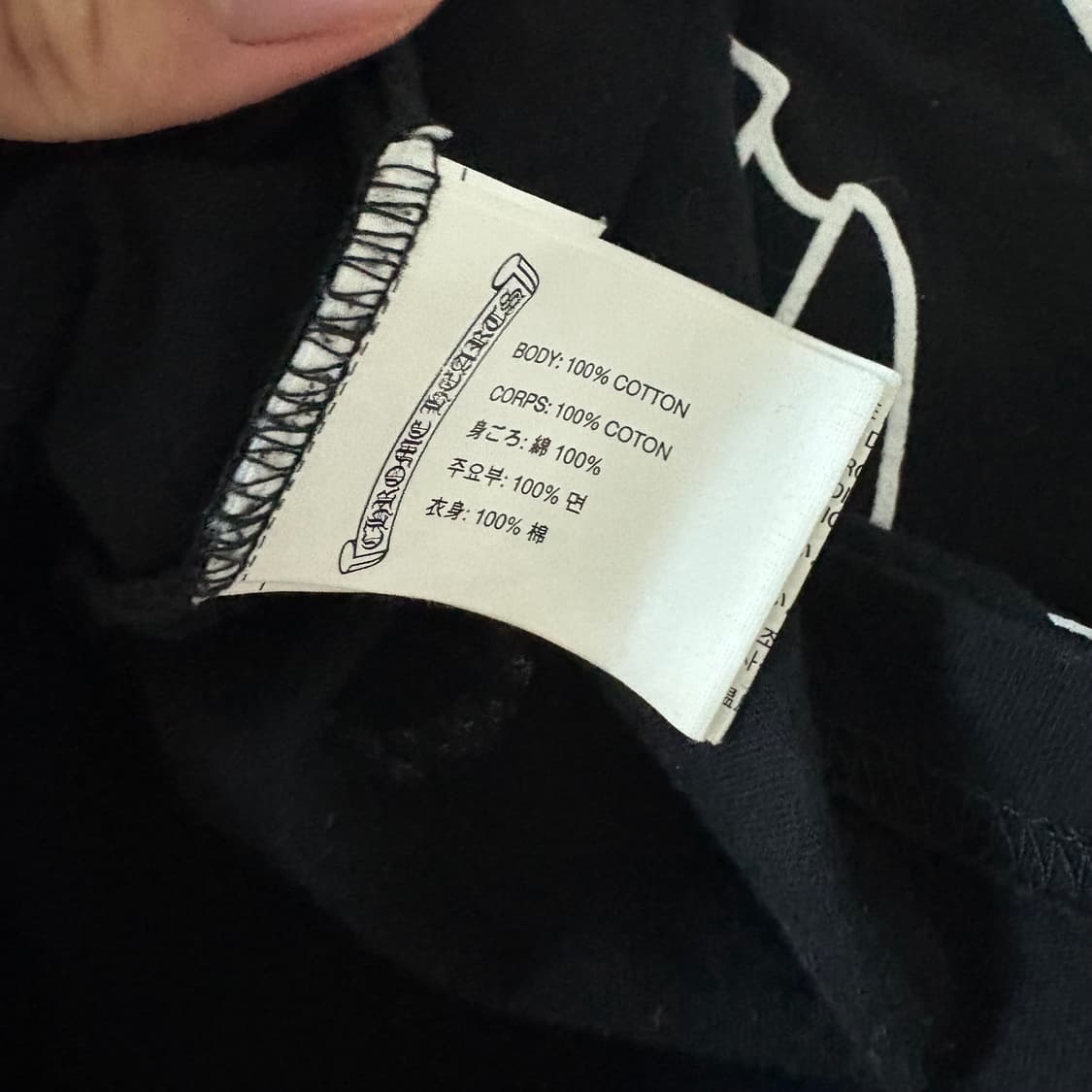 크롬하츠 홀스슈 익스클루시브 롱슬리브 m 상품이미지4