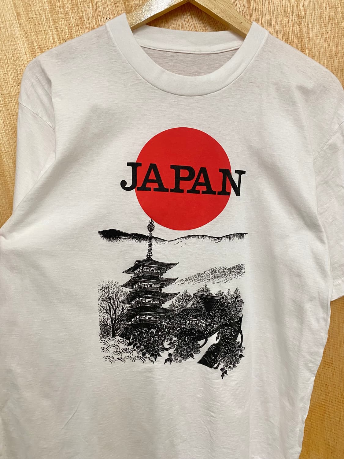 90s VTG japan t-shirt 90년대 일본 센소지 티셔츠 상품이미지3