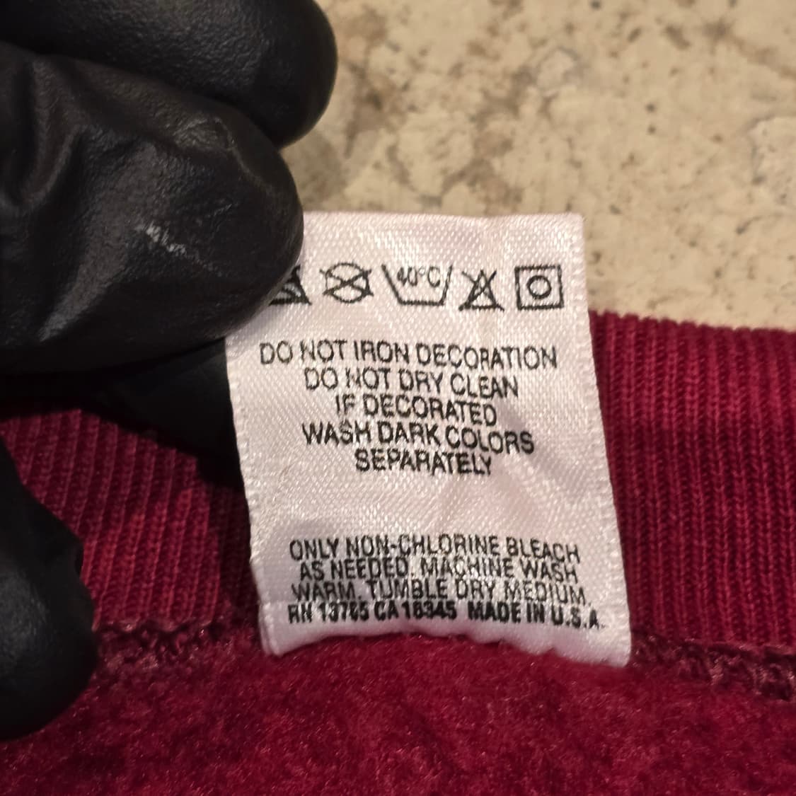 80s Fruit of the Loom 크루넥  MADE IN U.S.A 상품이미지5