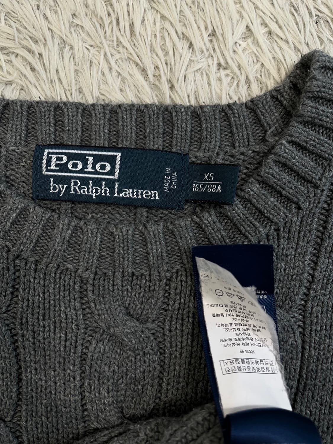 폴로 랄프 로렌 꽈배기 니트/#2610 상품이미지5