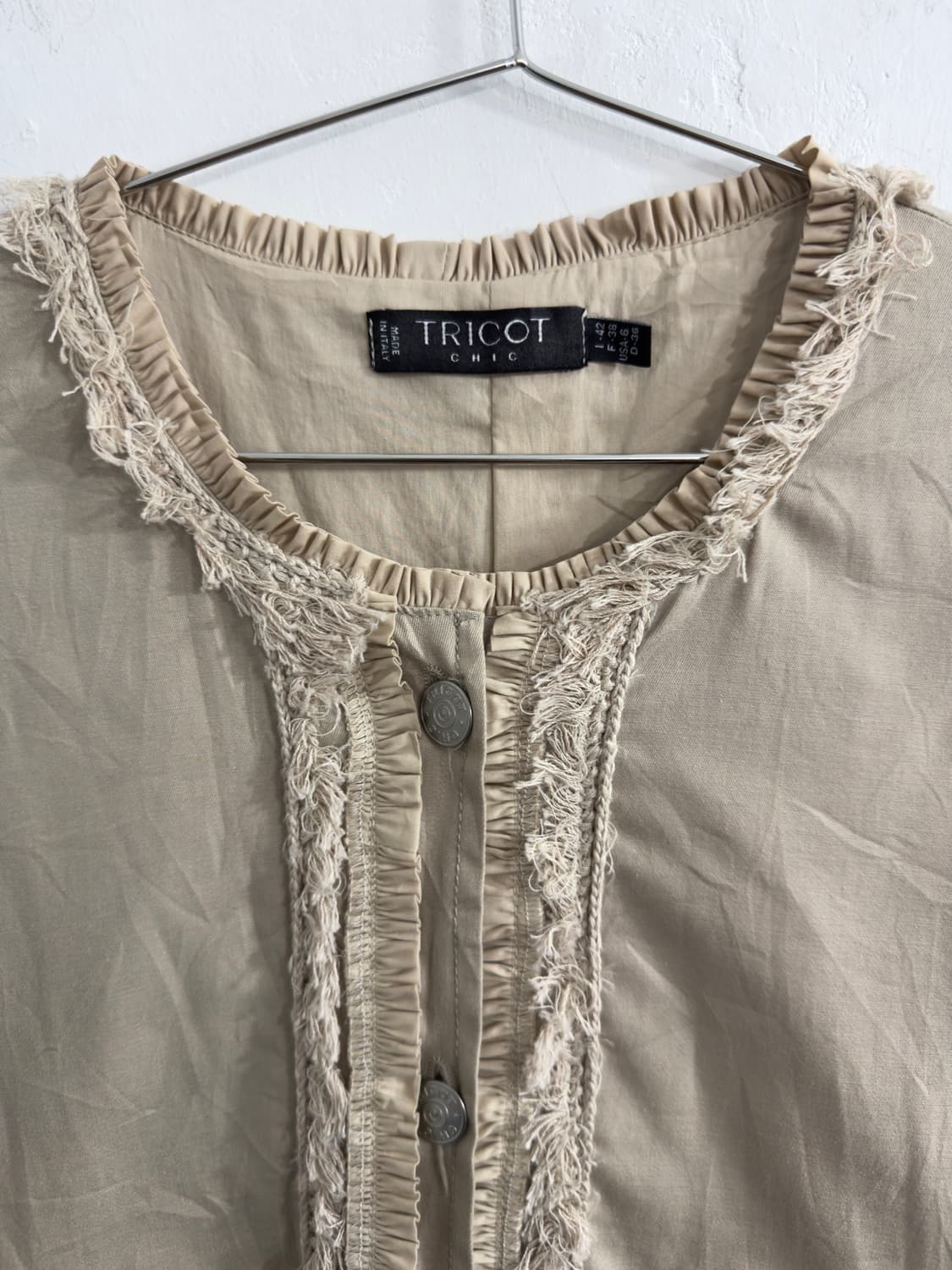 tricot chic fringe jacket 상품이미지3