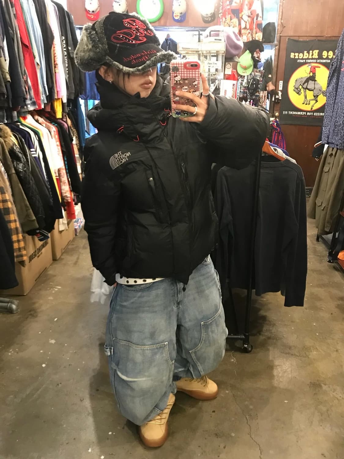 ⭐️ 노스페이스 써밋 윈드스토퍼 히말라야 구스다운 패딩 상품이미지3