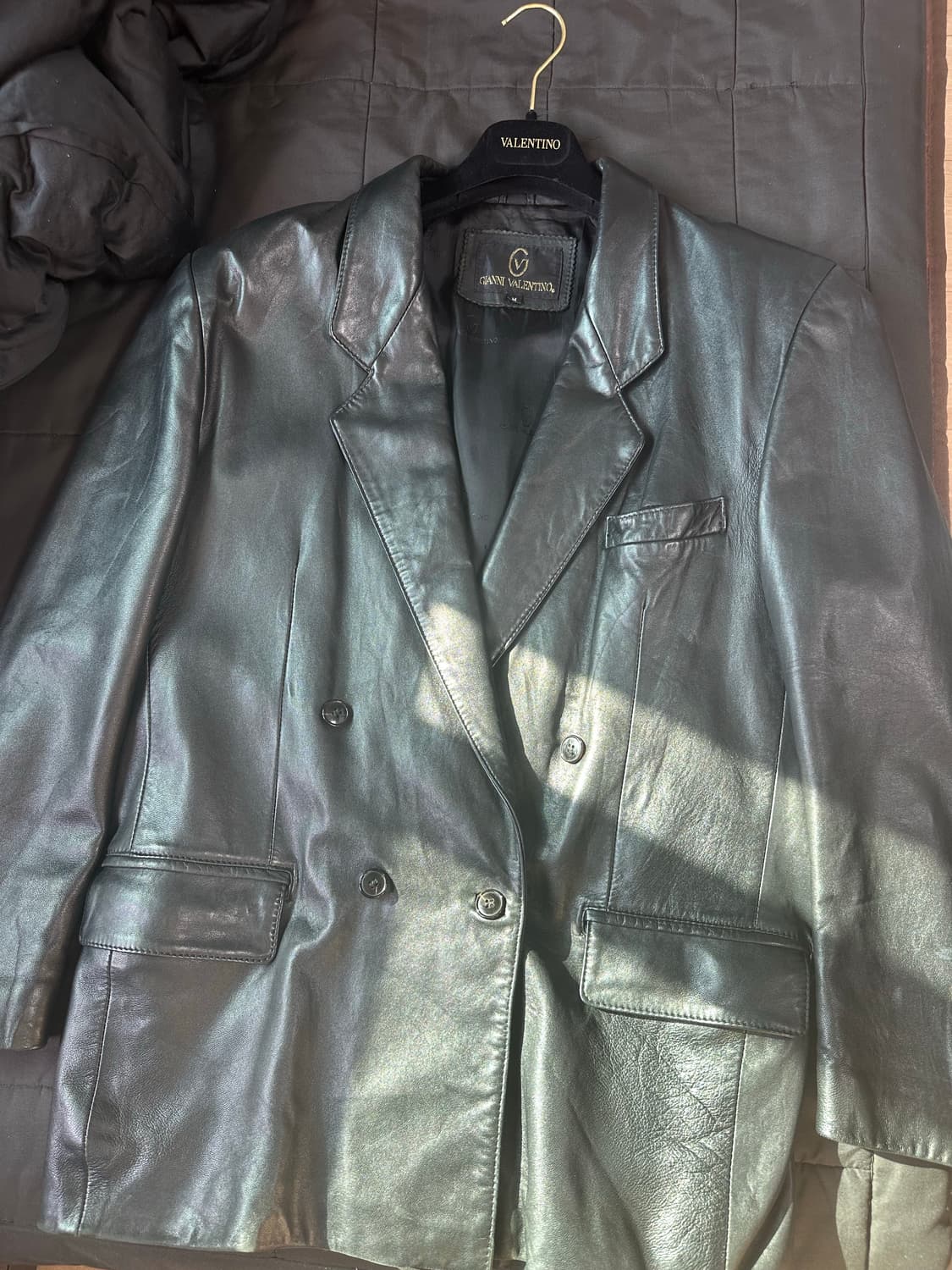 지아니 발렌티노 양가죽 블레이저 상품이미지4