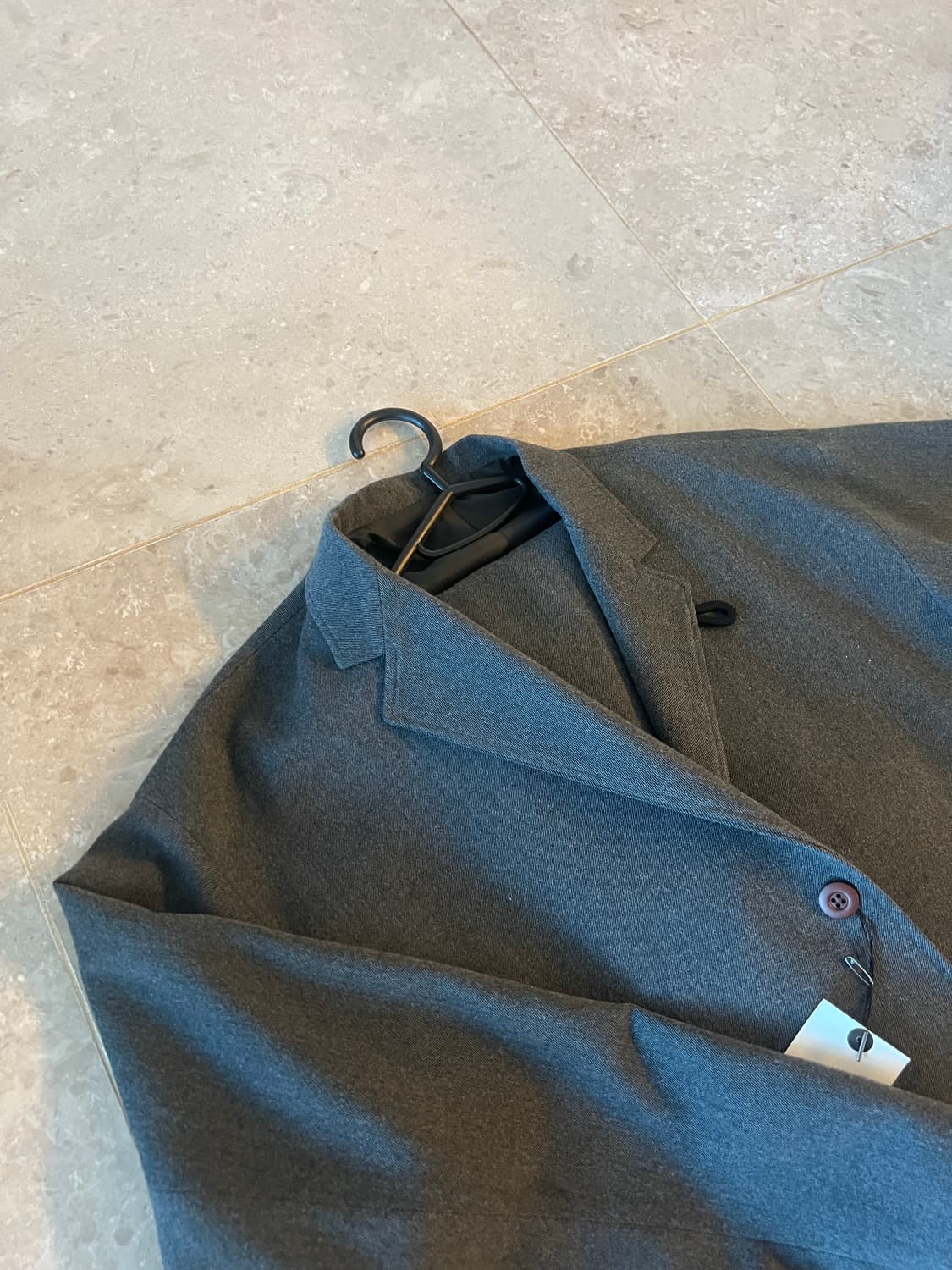 Moaa 그레이 셋업 미시착 상품이미지1